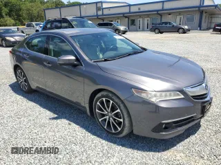 2017 Acura TLX V6 w/Advance Pkg with VIN 19UUB2F7XHA002129, listed as a Copart auction lot 54933184 with 111,963 mi miles and Salvage title. Bid and sale history available at DreamBid. Image 4.