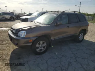 2006 Hyundai Santa Fe GLS z VIN KM8SC13D56U040771, wystawiony jako Copart lot #53913425 z przebiegiem 166 103 mil mil oraz Szkoda całkowita • Salvage title. Historia ofert i sprzedaży dostępna na DreamBid. Obrazek 1.