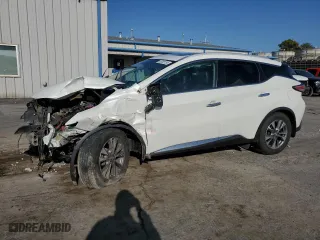 2017 Nissan Murano SL with VIN 5N1AZ2MH6HN203037, listed as a Copart auction lot 85762134 with 82,946 mi miles and Salvage Title. Bid and sale history available at carsss.com. Image 1.