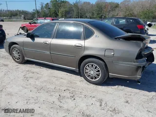 2003 Chevrolet Impala with VIN 2G1WF52E739420856, listed as a IAAI auction lot 41589917 with 108,041 mi miles. Bid and sale history available at carsss.com. Image 3.