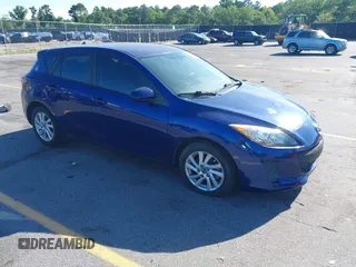 2013 Mazda 3 i Touring with VIN JM1BL1L74D1767414, listed as a IAAI auction lot 42336893 with 125,000 mi miles and . Bid and sale history available at DreamBid. Image 1.