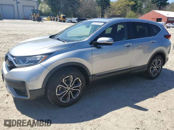 2020 Honda CR-V EX with VIN 2HKRW2H56LH621512, listed as a Copart auction lot 54321615 with 117,713 mi miles and Salvage Title. Bid and sale history available at DreamBid. Image 1.
