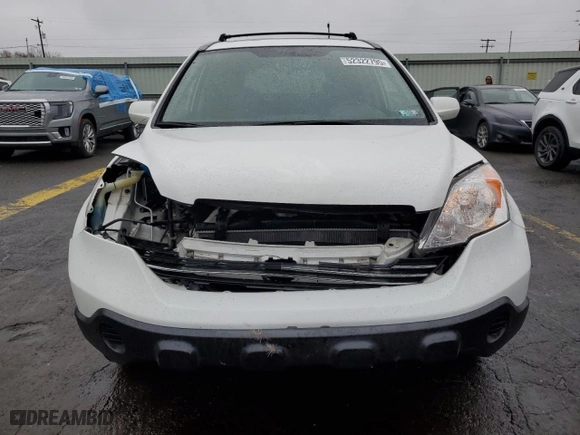 2007 Honda CR-V EX-L with VIN JHLRE48707C035408, listed as a Copart auction lot 52322795 with 84,291 mi miles and Salvage Title. Bid and sale history available at carsss.com. Image 5.