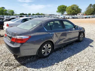 2014 Honda Accord LX with VIN 1HGCR2F34EA012395, listed as a Copart auction lot 52552495 with 104,586 mi miles and Salvage Title. Bid and sale history available at carsss.com. Image 3.