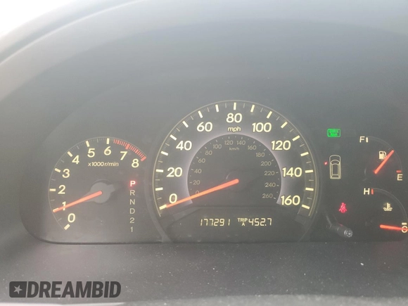 2006 Honda Odyssey LX with VIN 5FNRL38236B062895, listed as a Copart auction lot 79474674 with 177,291 mi miles and Clean title. Bid and sale history available at DreamBid. Image 9.