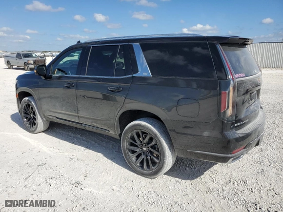 2023 Cadillac Escalade RWD Premium Luxury with VIN 1GYS3BKL3PR512922, listed as a Copart auction lot 78170854 with 5,505 mi miles and Salvage Title. Bid and sale history available at carsss.com. Image 2.