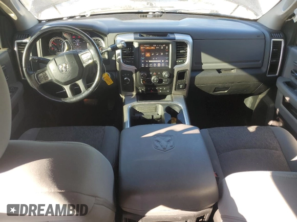 2017 Ram 2500 SLT with VIN 3C6UR5DL2HG537248, listed as a Copart auction lot 87134084 with 93,684 mi miles and Salvage title. Bid and sale history available at DreamBid. Image 8.