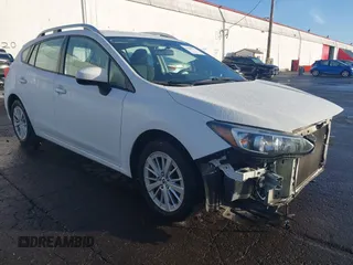 2018 Subaru Impreza Premium с VIN 4S3GTAB67J3750685, выставлен на аукционе IAAI как лот 41109779 с пробегом 61 600 миль миль и . История ставок и продаж доступна на DreamBid. Изображение 1.