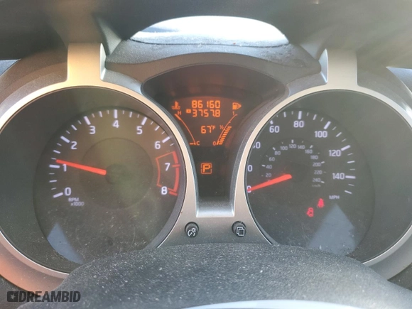 2013 Nissan Juke S with VIN JN8AF5MR9DT225857, listed as a Copart auction lot 89132215 with 86,160 mi miles and Clean Title. Bid and sale history available at carsss.com. Image 9.