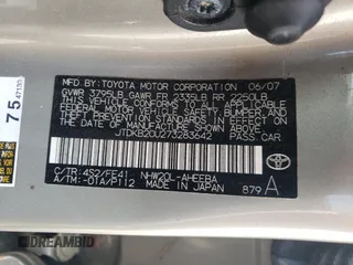 2007 Toyota Prius z VIN JTDKB20U273283642, wystawiony jako Copart lot #55244125 z przebiegiem 144 123 mil mil oraz Szkoda całkowita • Salvage title. Historia ofert i sprzedaży dostępna na DreamBid. Obrazek 12.