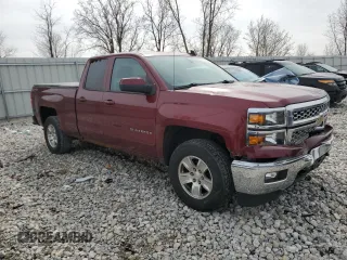 2015 Chevrolet Silverado 1500 LT with VIN 1GCVKREC4FZ395330, listed as a Copart auction lot 51256155 with 163,608 mi miles and Clean Title. Bid and sale history available at carsss.com. Image 4.