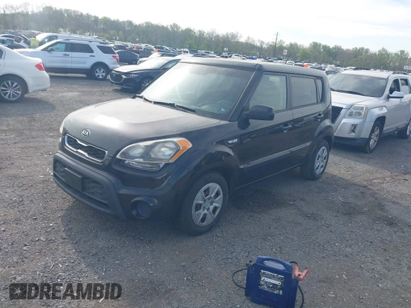 2012 Kia Soul with VIN KNDJT2A56C7450006, listed as a IAAI auction lot 42100566 with 188,563 mi miles. Bid and sale history available at carsss.com. Image 2.
