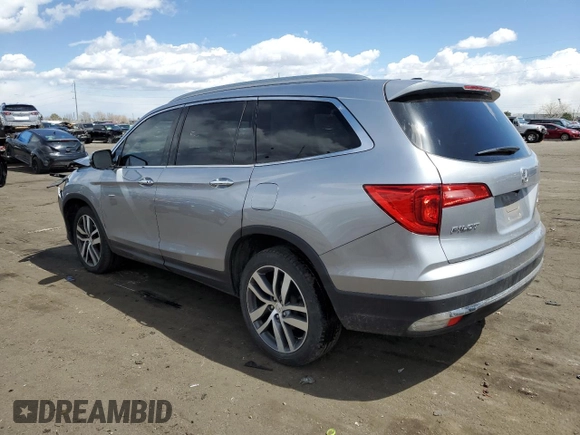 2016 Honda Pilot Elite with VIN 5FNYF6H05GB120106, listed as a Copart auction lot 49559524 with 104,682 mi miles and Salvage Title. Bid and sale history available at carsss.com. Image 2.