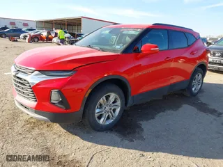2021 Chevrolet Blazer LT with VIN 3GNKBDRSXMS571984, listed as a IAAI auction lot 41322405 with 97,235 mi miles. Bid and sale history available at carsss.com. Image 2.