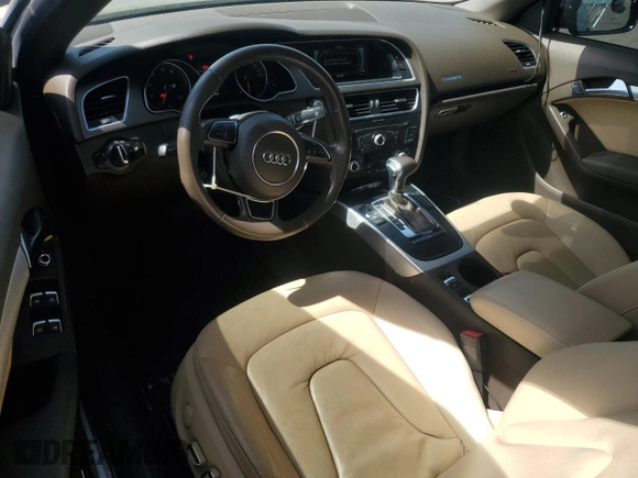 2015 Audi A5 Premium with VIN WAUCFAFH2FN002646, listed as a Copart auction lot 53908965 with 144,929 mi miles and Salvage title. Bid and sale history available at DreamBid. Image 8.
