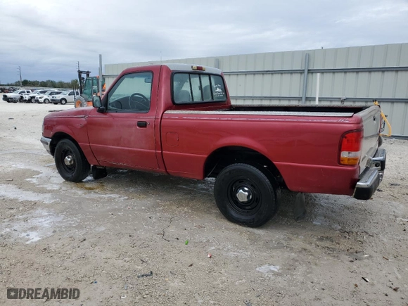 1995 Ford Ranger Splash with VIN 1FTCR10A9SUC00159, listed as a Copart auction lot 88909235 with 133,184 mi miles and Salvage Title. Bid and sale history available at carsss.com. Image 2.