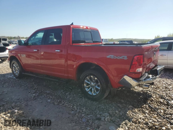 2018 Ram 1500 Big Horn with VIN 1C6RR7LTXJS167989, listed as a Copart auction lot 56012885 with 106,623 mi miles and Clean title. Bid and sale history available at DreamBid. Image 2.