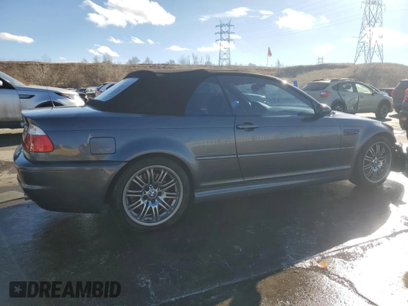 2002 BMW 3 Series M3 with VIN WBSBR93432PK00133, listed as a Copart auction lot 87243574 with 47,715 mi miles and Salvage Title. Bid and sale history available at carsss.com. Image 3.