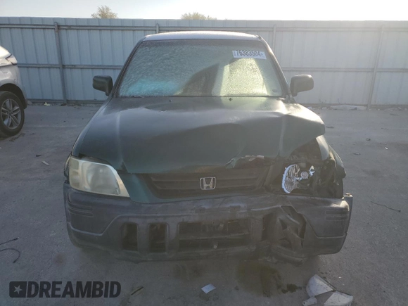2000 Honda CR-V EX with VIN JHLRD1863YC017768, listed as a Copart auction lot 76383504 with 223,753 mi miles and Salvage Title. Bid and sale history available at carsss.com. Image 5.