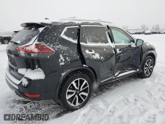 2018 Nissan Rogue SV with VIN JN8AT2MV1JW340550, listed as a Copart auction lot 87090434 with 181,965 mi miles and Salvage Title. Bid and sale history available at carsss.com. Image 3.