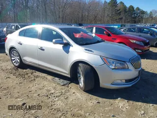 2015 Buick LaCrosse Premium I with VIN 1G4GD5G30FF245107, listed as a IAAI auction lot 41297513 with 269,323 mi miles. Bid and sale history available at carsss.com. Image 1.