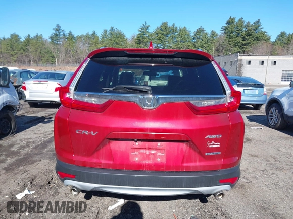 2017 Honda CR-V Touring with VIN 5J6RW2H95HL063877, listed as a IAAI auction lot 41982213 with 47,265 mi miles. Bid and sale history available at carsss.com. Image 16.