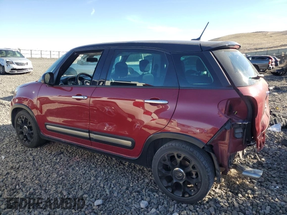 2016 FIAT 500L Trekking with VIN ZFBCFADH2GZ037674, listed as a Copart auction lot 47081605 with 58,467 mi miles and Salvage Title. Bid and sale history available at carsss.com. Image 2.