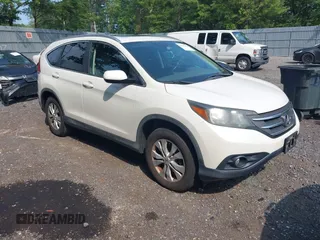 2013 Honda CR-V EX-L with VIN 5J6RM4H72DL072434, listed as a IAAI auction lot 42637078 with 192,167 mi miles and . Bid and sale history available at DreamBid. Image 1.