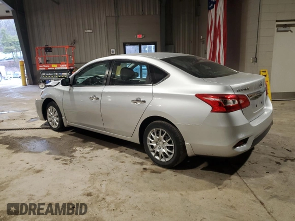 2017 Nissan Sentra S with VIN 3N1AB7AP0HY375622, listed as a Copart auction lot 46664685 with 74,703 mi miles and Salvage Title. Bid and sale history available at carsss.com. Image 2.