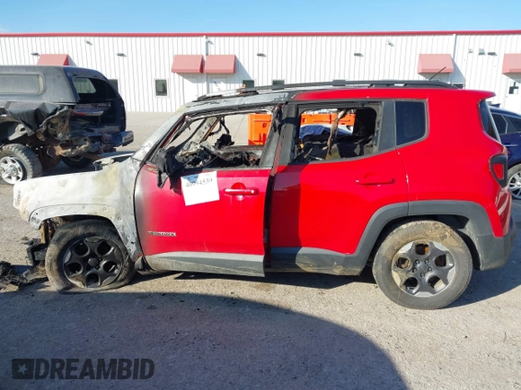 2017 Jeep Renegade Sport with VIN ZACCJAAB6HPF69344, listed as a IAAI auction lot 40994539 with Not Provided miles and . Bid and sale history available at DreamBid. Image 13.