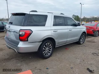 2018 Ford Expedition Limited with VIN 1FMJU1KT6JEA24440, listed as a IAAI auction lot 41706560 with 129,180 mi miles. Bid and sale history available at carsss.com. Image 4.