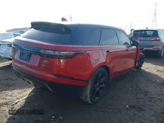 2022 Land Rover Range Rover Velar R-Dynamic S with VIN SALYT2EX1NA343938, listed as a IAAI auction lot 41492043 with 17,500 mi miles and . Bid and sale history available at DreamBid. Image 4.