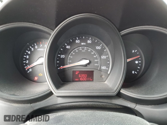 2012 Kia Rio LX with VIN KNADM4A31C6041886, listed as a Copart auction lot 49116205 with 160,011 mi miles and Salvage Title. Bid and sale history available at carsss.com. Image 9.