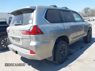 2016 Lexus LX 570 with VIN JTJHY7AX5G4219178, listed as a IAAI auction lot 41780927 with 147,642 mi miles and . Bid and sale history available at DreamBid. Image 4.
