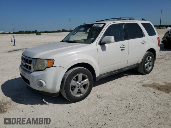2012 Ford Escape Limited with VIN 1FMCU0E70CKB78048, listed as a Copart auction lot 52484415 with 188,106 mi miles and Salvage Title. Bid and sale history available at carsss.com. Image 1.