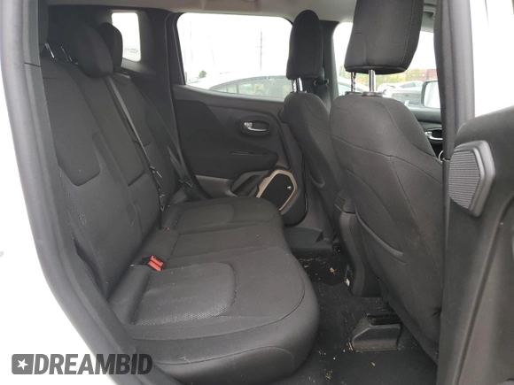2017 Jeep Renegade Altitude with VIN ZACCJBBB3HPF23443, listed as a Copart auction lot 73295074 with 63,320 mi miles and Salvage title. Bid and sale history available at DreamBid. Image 11.
