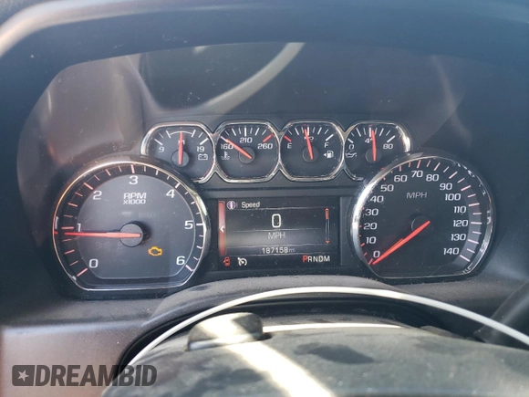 2014 GMC Sierra 1500 SLT with VIN 3GTU2VEC9EG447845, listed as a Copart auction lot 60319124 with 187,158 mi miles and Salvage Title. Bid and sale history available at DreamBid. Image 9.