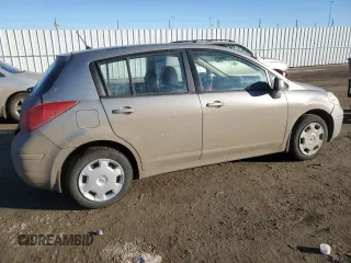 2007 Nissan Versa 1.8 S with VIN 3N1BC13E37L430117, listed as a Copart auction lot 48008845 with 255,460 mi miles and Salvage Title. Bid and sale history available at carsss.com. Image 3.