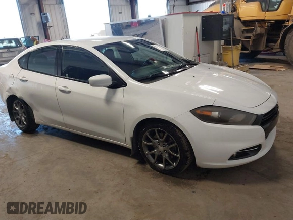 2014 Dodge Dart SXT with VIN 1C3CDFBB4ED860541, listed as a IAAI auction lot 41657286 with 100,670 mi miles. Bid and sale history available at carsss.com. Image 1.