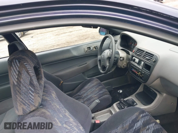 1997 Honda Civic DX with VIN 2HGEJ6346VH103531, listed as a IAAI auction lot 41867471 with 213,760 mi miles and . Bid and sale history available at DreamBid. Image 5.