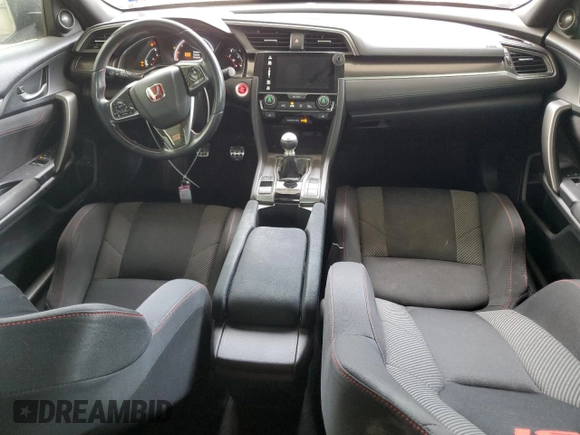 2017 Honda Civic Si with VIN 2HGFC3A59HH755511, listed as a Copart auction lot 50388225 with 82,420 mi miles and Salvage Title. Bid and sale history available at DreamBid. Image 8.