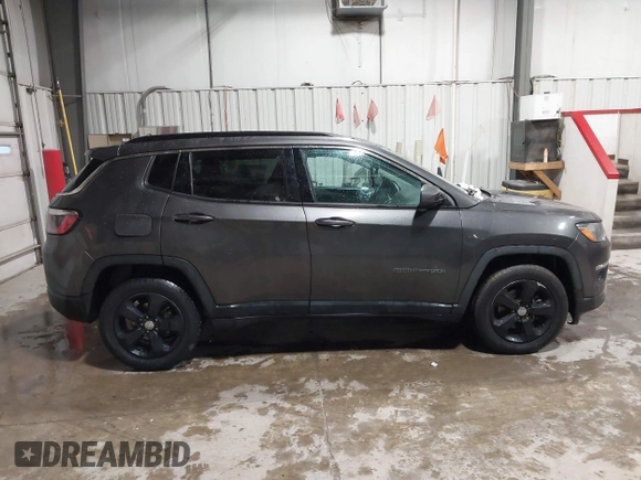 2018 Jeep Compass Latitude with VIN 3C4NJCBB0JT462114, listed as a IAAI auction lot 41567773 with 62,216 mi miles and . Bid and sale history available at DreamBid. Image 13.