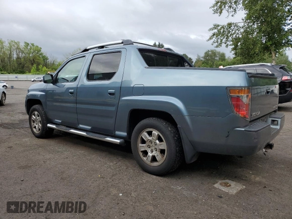 2008 Honda Ridgeline RTL with VIN 2HJYK16578H532435, listed as a Copart auction lot 57151005 with 171,301 mi miles and Salvage title. Bid and sale history available at DreamBid. Image 2.