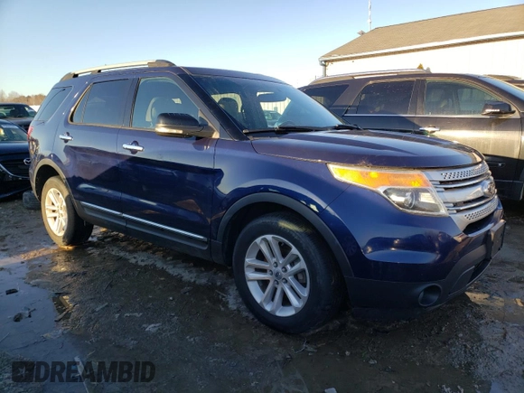 2011 Ford Explorer XLT with VIN 1FMHK7D85BGA45611, listed as a Copart auction lot 45983875 with 154,605 mi miles and Salvage Title. Bid and sale history available at carsss.com. Image 4.