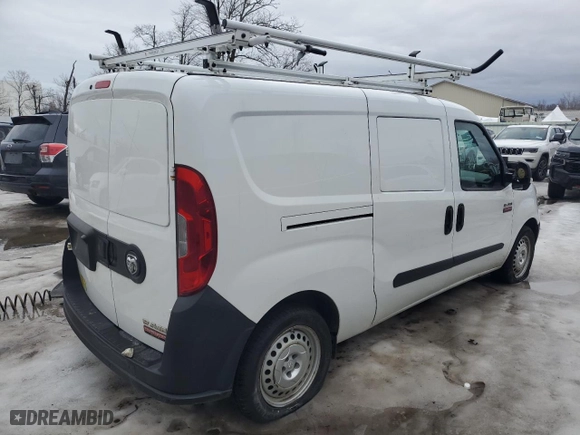2019 Ram ProMaster City Cargo Van Tradesman with VIN ZFBHRFAB4K6N48548, listed as a Copart auction lot 47012605 with 96,254 mi miles and Salvage Title. Bid and sale history available at carsss.com. Image 3.