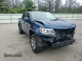 2019 Chevrolet Colorado 4WD Z71 with VIN 1GCGTDEN1K1361851, listed as a Copart auction lot 60630195 with 81,039 mi miles and Salvage title. Bid and sale history available at DreamBid. Image 14.