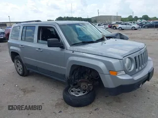 2016 Jeep Patriot Sport with VIN 1C4NJRBBXGD791971, listed as a IAAI auction lot 42352482 with 70,460 mi miles and . Bid and sale history available at DreamBid. Image 1.