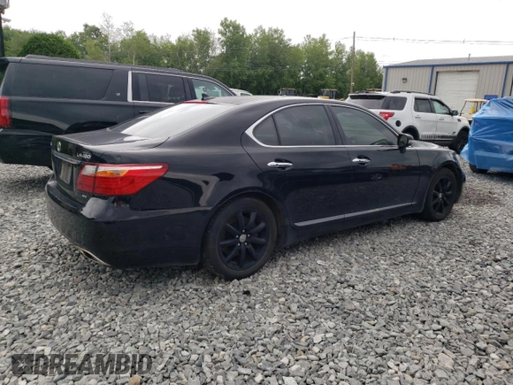 2010 Lexus LS 460 z VIN JTHCL5EF6A5006984, wystawiony jako Copart lot #60912355 z przebiegiem 185 116 mil mil oraz Czysty tytuł • Clean title. Historia ofert i sprzedaży dostępna na DreamBid. Obrazek 3.