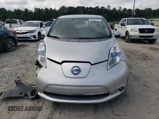 2015 Nissan LEAF SV with VIN 1N4AZ0CP3FC320333, listed as a Copart auction lot 62430113 with 54,127 mi miles. Bid and sale history available at carsss.com. Image 5.