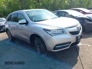 2014 Acura MDX Technology z VIN 5FRYD4H49EB008286, wystawiony jako IAAI lot #42156025 z przebiegiem 86 301 mil mil oraz . Historia ofert i sprzedaży dostępna na DreamBid. Obrazek 1.